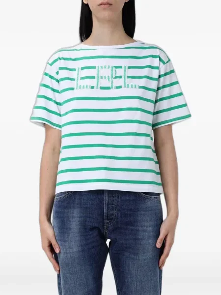 Tricou Lauren Ralph Lauren cu autograf alb