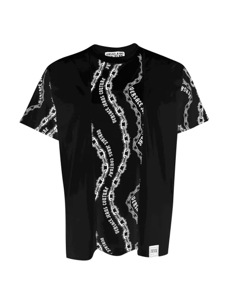 Koszulka Versace Jeans Couture czarna