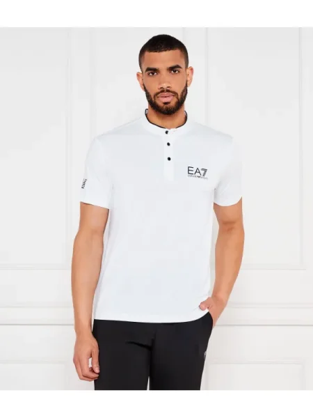 Polo alb