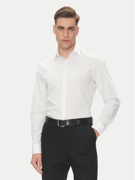Calvin Klein Cămașă ESNTL' alb