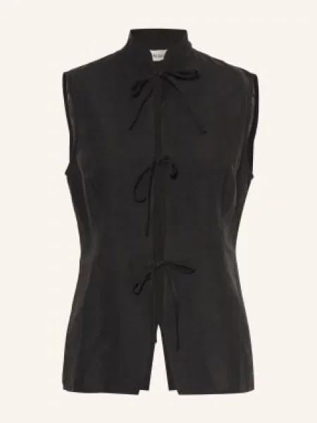 Arkitaip Kamizelka Lniana Alma schwarz czarna