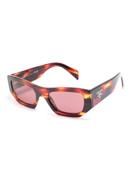 Saulės akiniai Prada Eyewear ruda