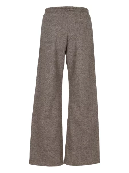 Pantaloni Fiorucci cu dungi maro