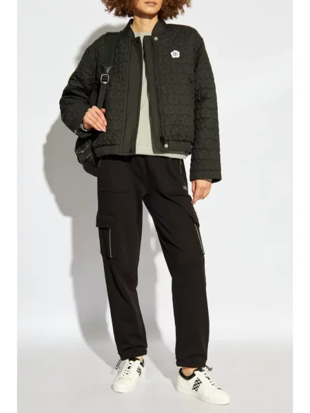 Kardigan Michael Michael Kors do biegania z nadrukiem garniturowy biały