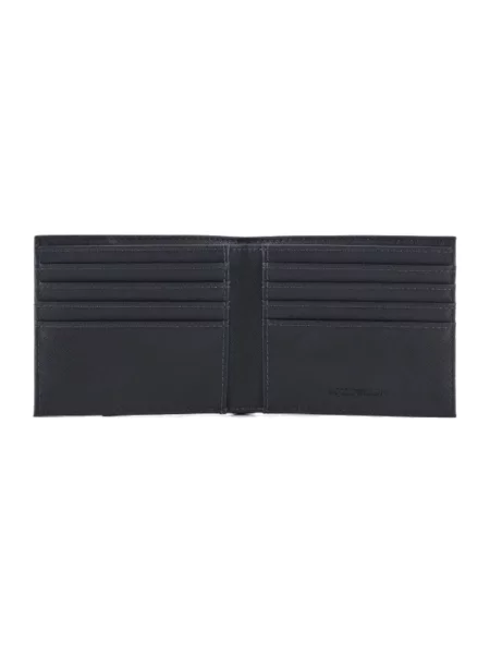 Portfel Emporio Armani niebieski