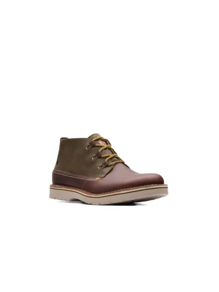 Botine Clarks din piele maro
