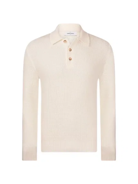 Tricou polo Gran Sasso de lână