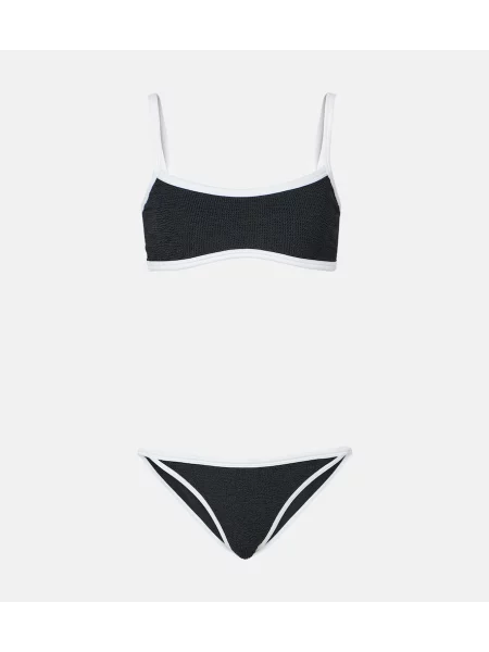 Bikini Hunza G črna