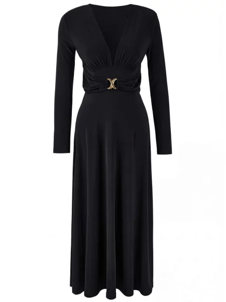 Trendyol Rochie de seară negru