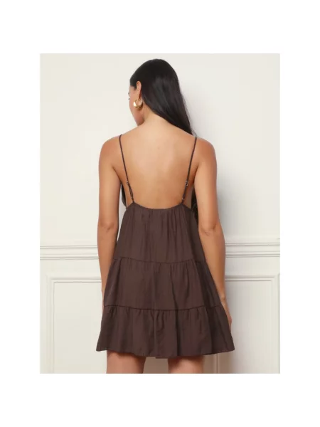 Rochie La Modeuse maro