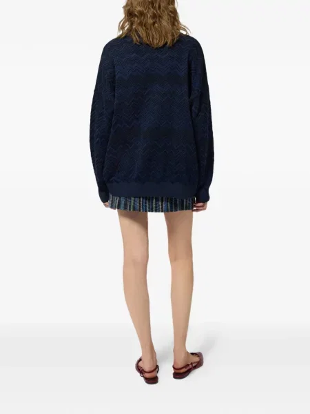 Pulover Missoni de lână albastru