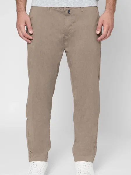 Чіноси Pierre Cardin бавовна/поліестер/еластан бежевий
