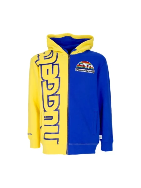 Bluza Mitchell & Ness niebieska