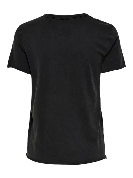 ONLY Tricou crem / gri / verde / lila negru