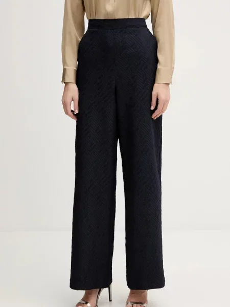 Joseph Ribkoff pantaloni bleumarin drept high waist