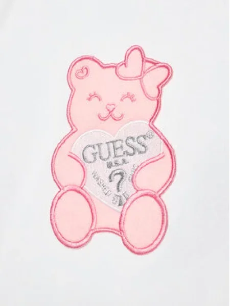 Dětské tričko Guess bílé