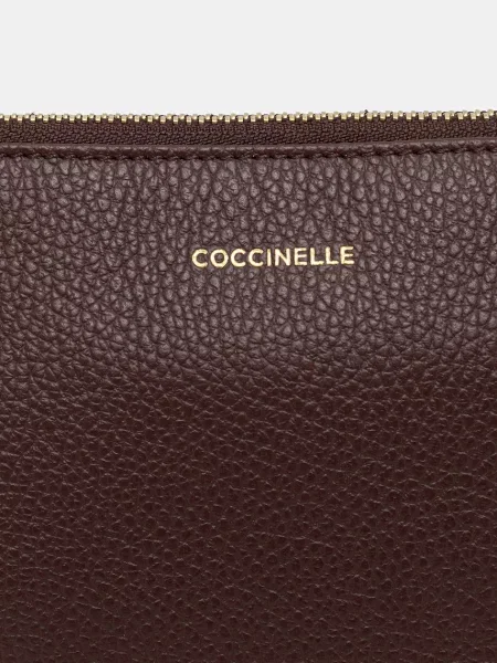 Кожаная сумка через плечо Coccinelle