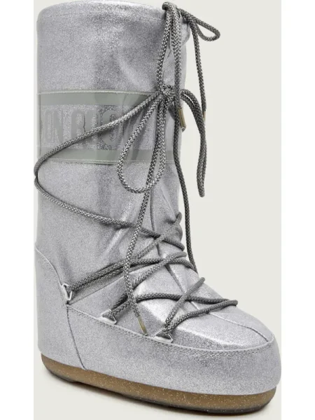 Moon Boot Cizme de zăpadă Icon Glitter argintiu