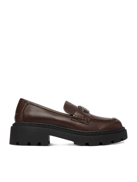 Pantofi loafer Guess Jeans maro