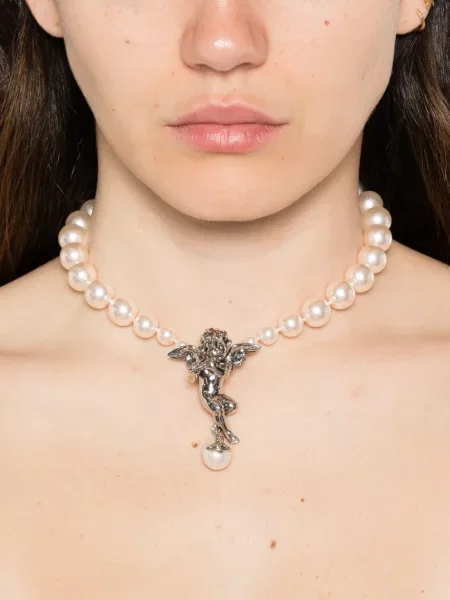Colier Vivienne Westwood cu perle