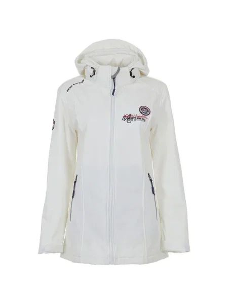 Geacă Vent Du Cap softshell alb