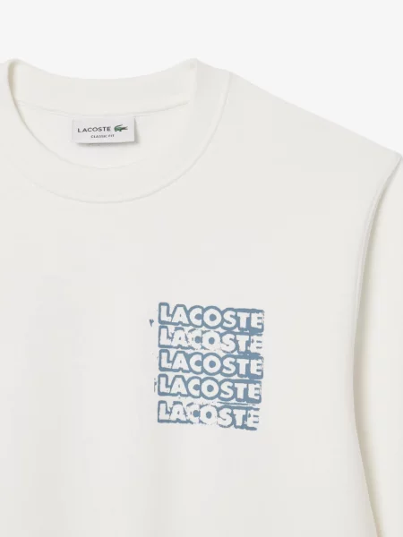 Свитшот Lacoste белый