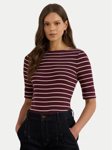 LAUREN RALPH LAUREN Блузка коричневий