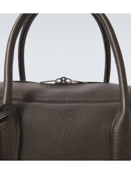 Geantă Saint Laurent din piele maro