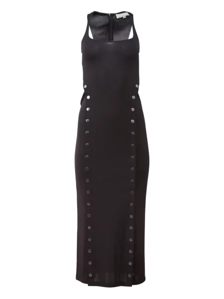 Rochie midi Fleur Du Mal până la genunchi de costum negru