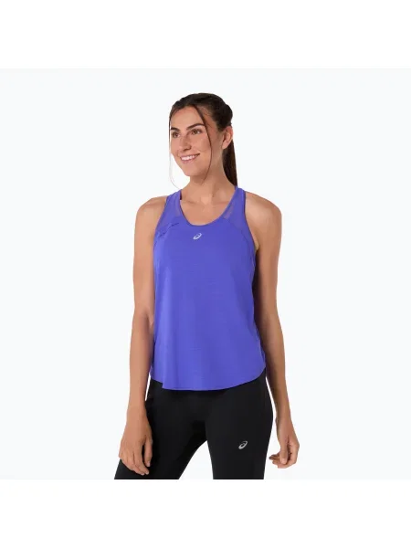 Koszulka do biegania ASICS Road Tank cobalt burst niebieska