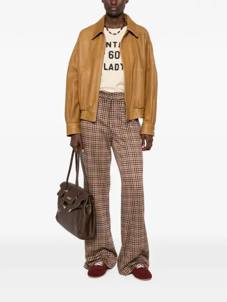 Pantaloni Cambio cu model pepito maro