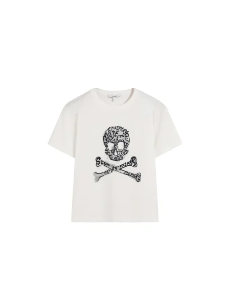 Scalpers Tricou negru alb