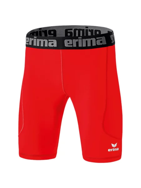 ERIMA Športne spodnjice siva / rdeča / črna bela