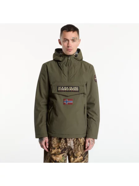 Kurtka Napapijri Rainforest Pocket 2 Olive Night XL oliwkowa