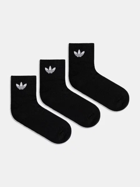 Длинные носки Adidas черные