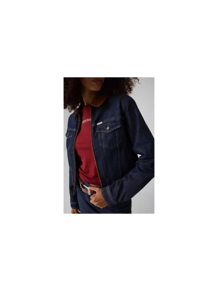 Guess Jeans Geacă de blugi Bleumarin albastru