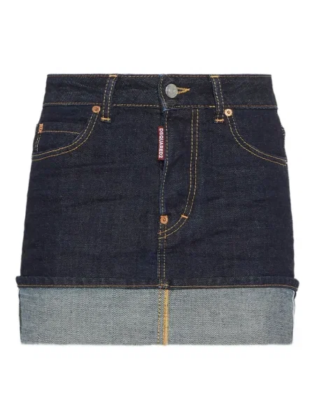 Fustă din denim Dsquared2 albastru