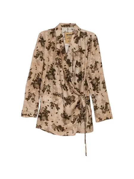 Geacă Uma Wang cu model floral cu imagine plic