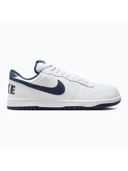 Férfi Nike Big Low fehér/éjféli tengerészgyalogos cipő. Méret: 45 EU fehér