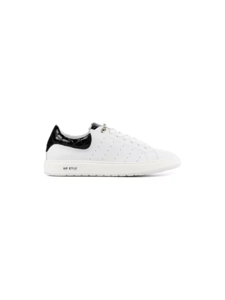 Sneakersy Hip skórzane białe