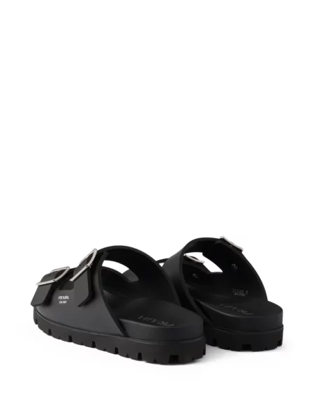 Sandale Prada cu cataramă negru