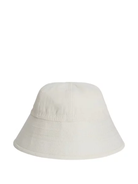 Pălărie Jil Sander de in alb