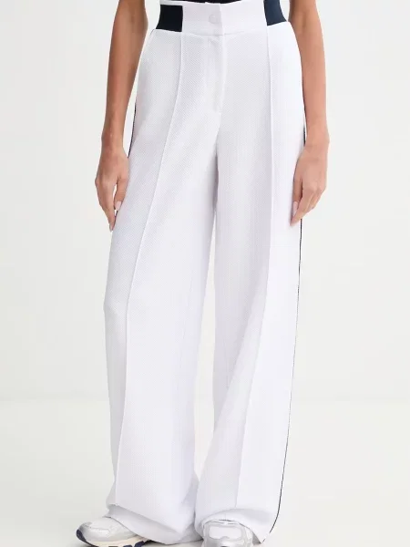 Guess spodnie dresowe SARAH białe
