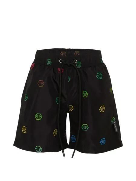 Kąpielówki dziecięce Philipp Plein czarne