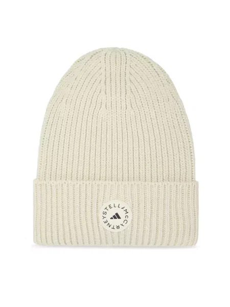 Adidas By Stella Mccartney Czapka Adidas By Stela Mccartney beige beżowa