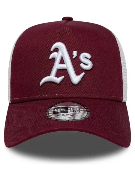 NEW ERA Kšiltovka merlot bílá