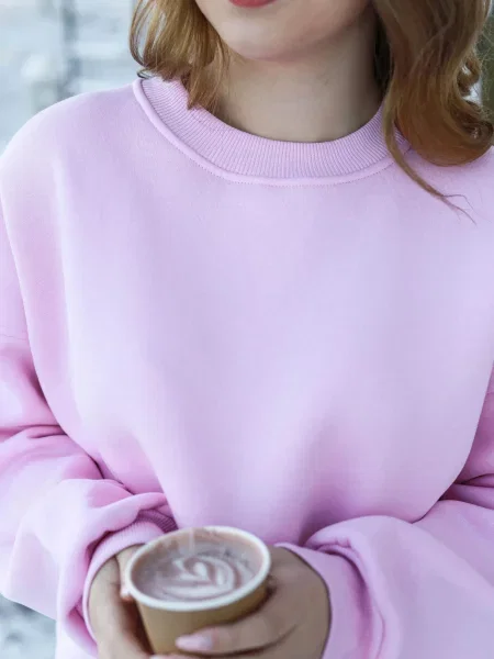 Світшот KAZKOVA рожевий