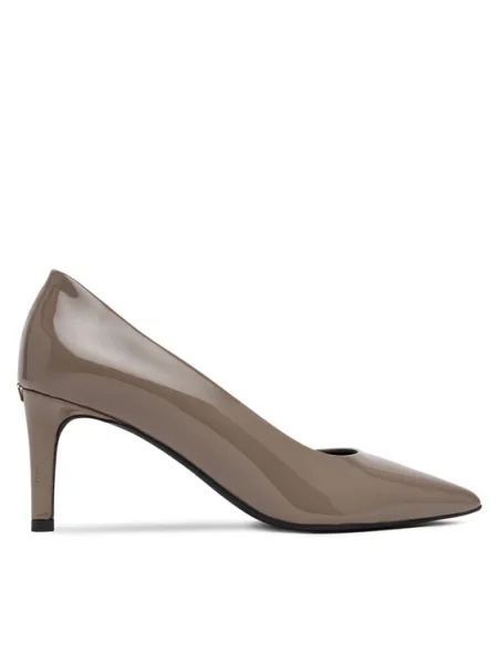 Furla Pantofi cu subțire Essential Decollete AL Bej gri