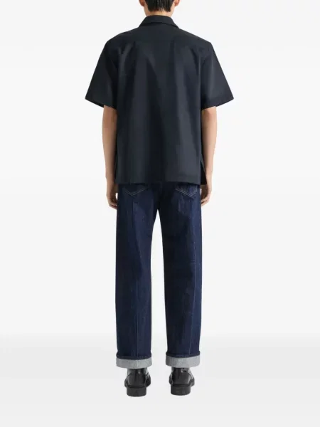 Cămașă Givenchy din țesătură twill albastru
