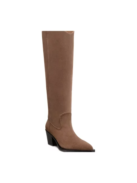 Botki Stuart Weitzman brązowe